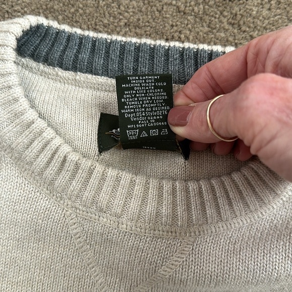 Eddie Bauer Crewneck Heavyweight Ribbed Sweater - Picture 8 of 8